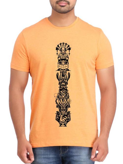 orange polyester tshirt - 12473057 - Very Small Image - 1