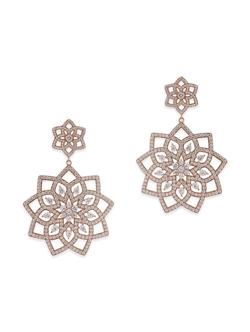 white gold drop earrings - 12508315 - Very Small Image - 1