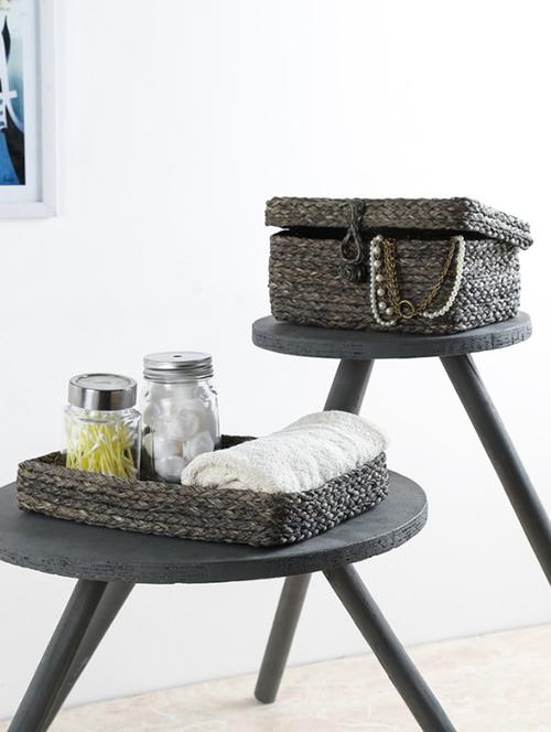 unravel india sabai red charger basket - 12526203 - Standard Image - 0