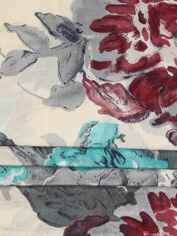 green viscose scarf - 12589580 - Standard Image - 3