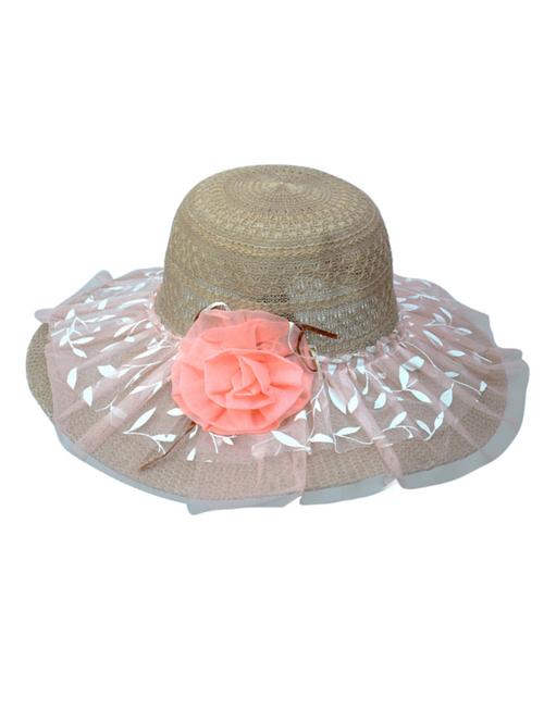 brown polyester sun hat - 12713266 - Very Small Image - 1