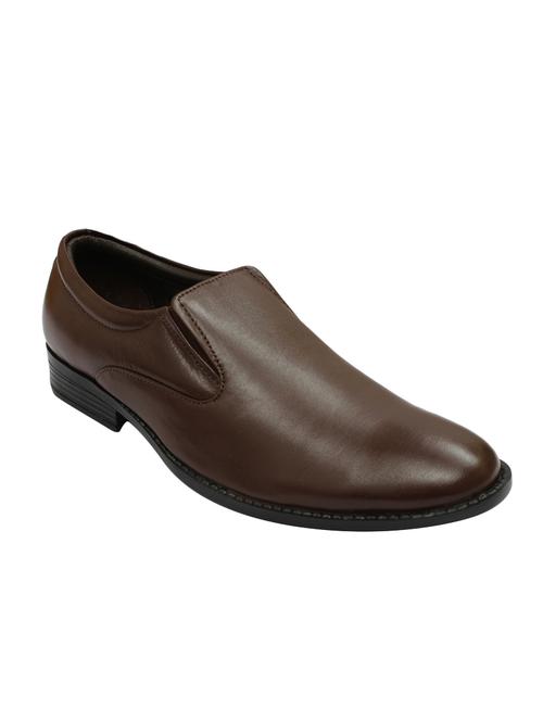 brown leather slip on - 12757910 - Very Small Image - 1