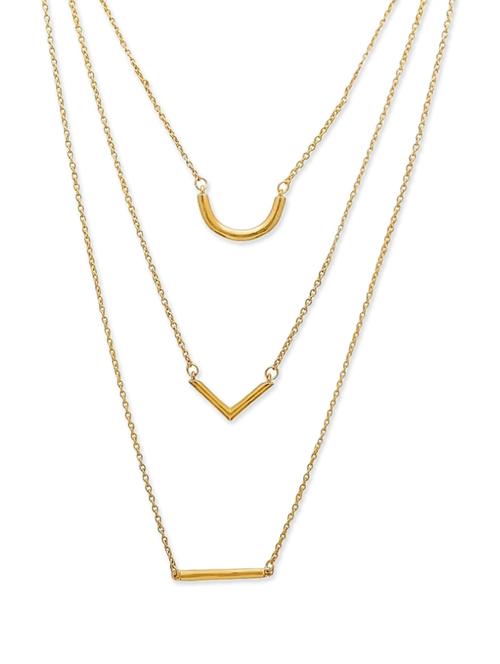 gold metal necklace - 12778843 - Very Small Image - 1