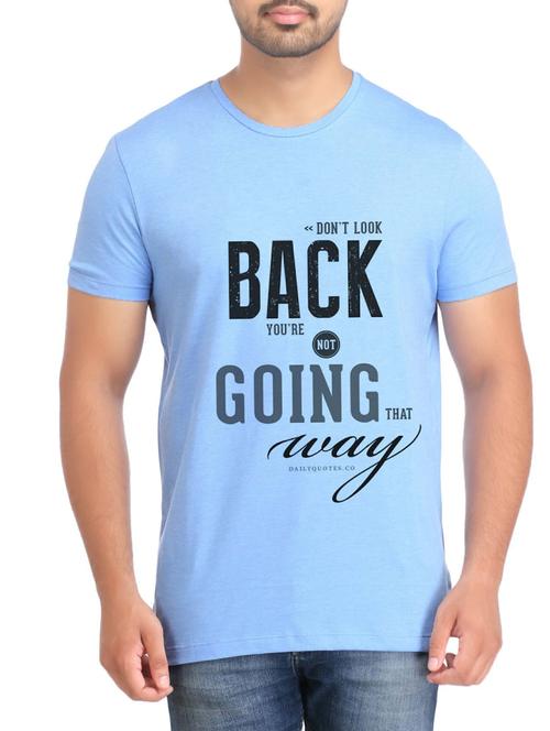 blue polyester tshirt - 12781211 - Very Small Image - 1