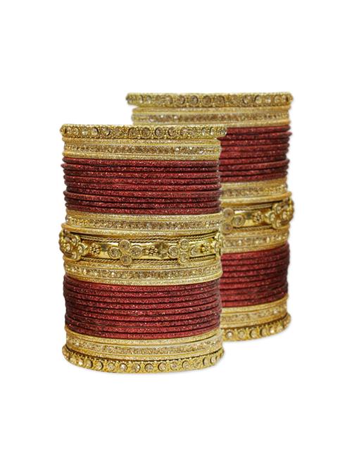 Red Metal Bangle - 12795316 - Very Small Image - 1