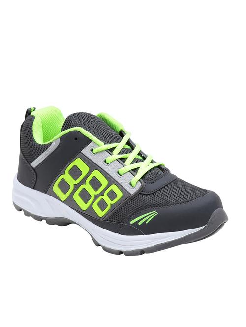 grey mesh sport shoes - 12848299 - Very Small Image - 1