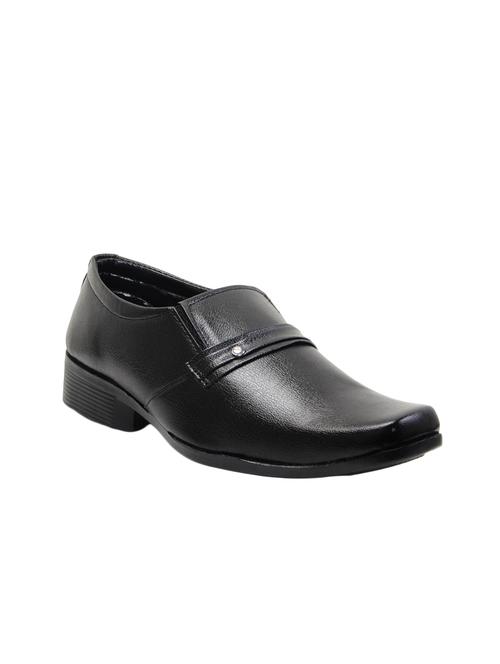 black leatherette slip on - 12887199 - Very Small Image - 1