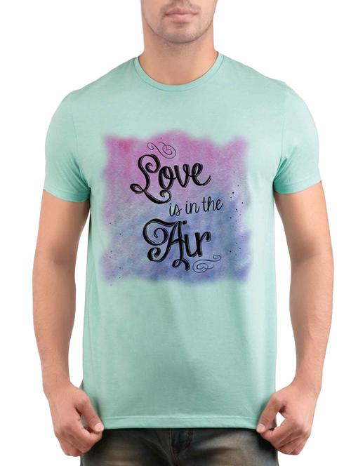 blue cotton printed t-shirt - 12889514 - Very Small Image - 1