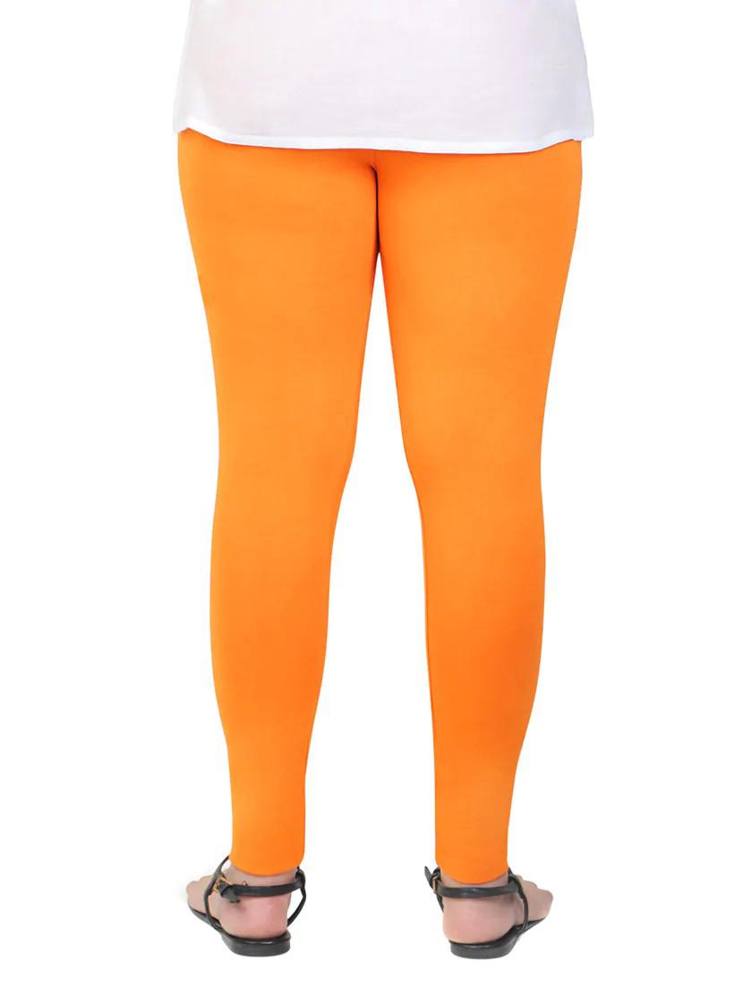orange cotton leggings - 12911999 - Standard Image - 2