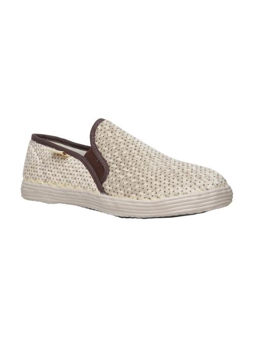beige slip on casual shoe - 12954732 - Very Small Image - 1