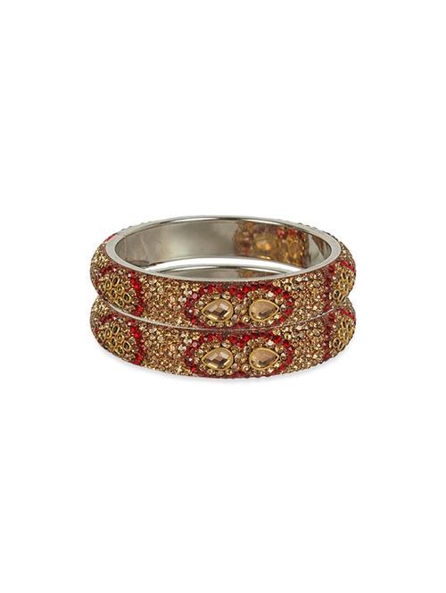 red gold tone bangle - 12978143 - Very Small Image - 1
