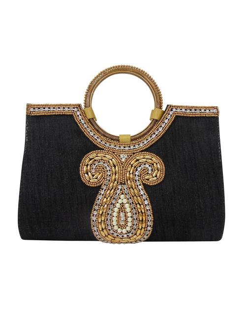 black silk clutch - 12979501 - Very Small Image - 1