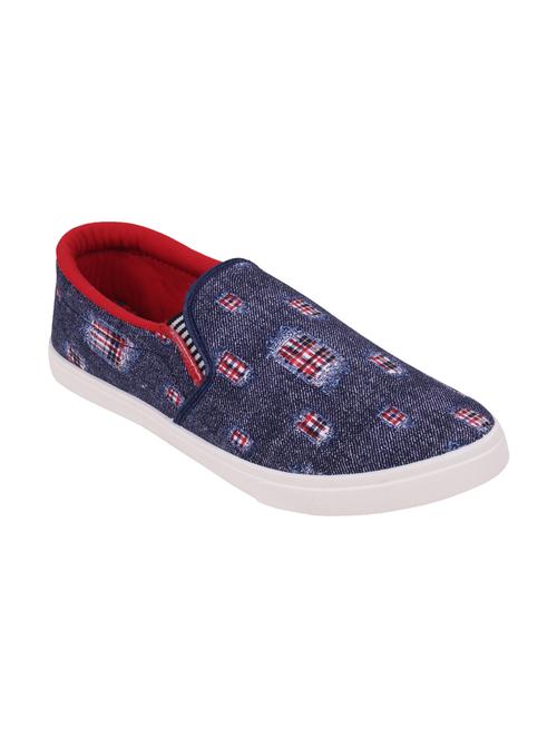 blue denim slip on shoes - 12982475 - Very Small Image - 1