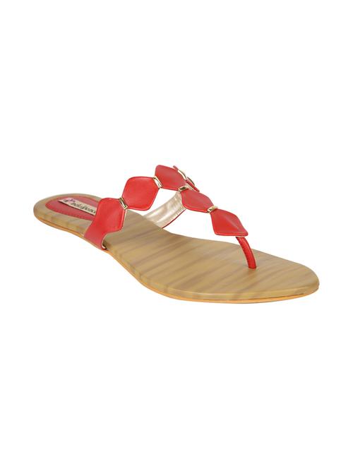 red t-strap sandal - 13009665 - Very Small Image - 1