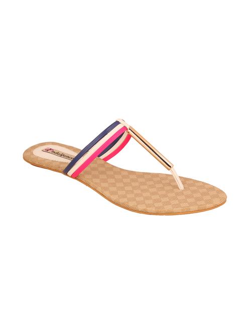 multi colored t-strap  sandal - 13009669 - Very Small Image - 1