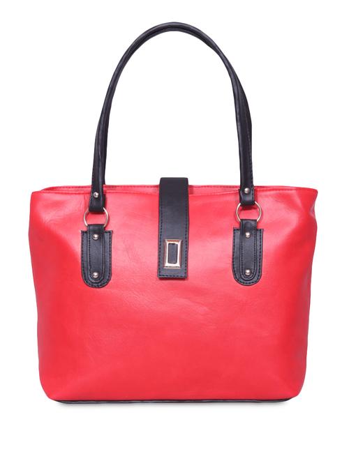 red leatherette handbag - 1302604 - Very Small Image - 1