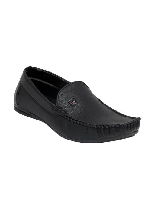 black leather slip on loafer - 13052604 - Very Small Image - 1