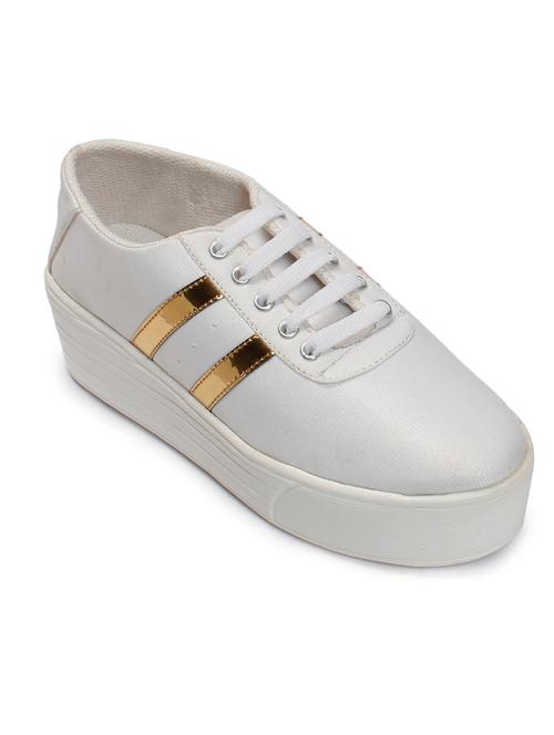 white canvas plimsolls sneakers - 13070143 - Very Small Image - 1