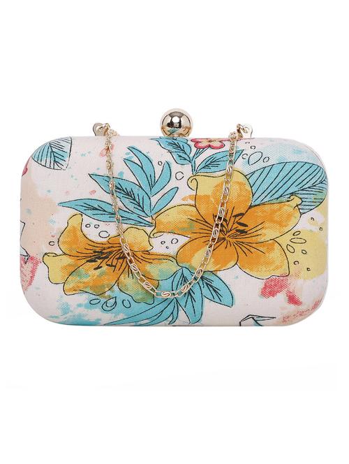 multi colored cotton clutch - 13103505 - Very Small Image - 1