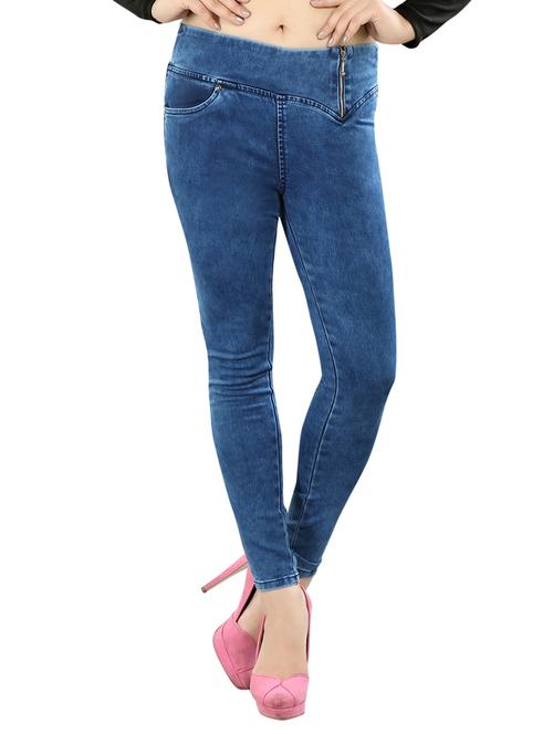 blue denim jeggings - 13128265 - Standard Image - 0