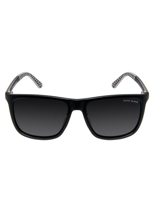 david blake black wayfarer polarized, uv protected sunglass - 13149339 - Very Small Image - 1