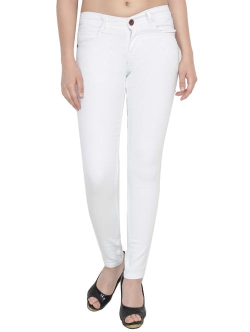 white denim jeans - 13286197 - Very Small Image - 1