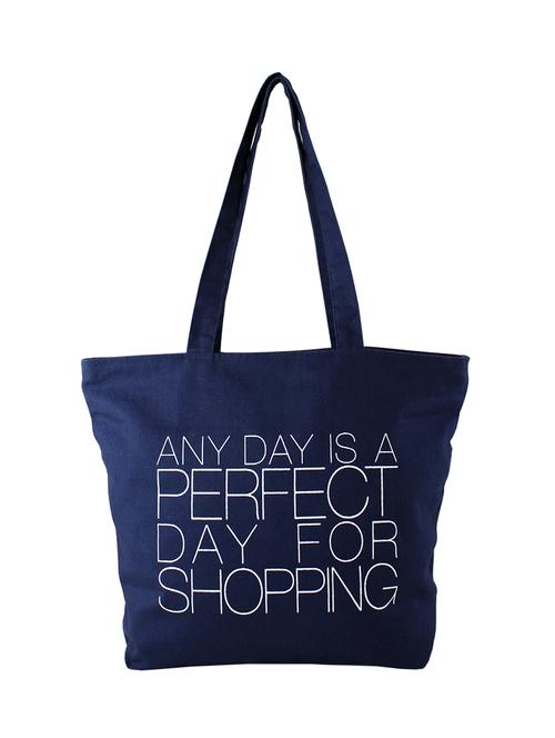 blue canvas tote - 13325245 - Very Small Image - 1
