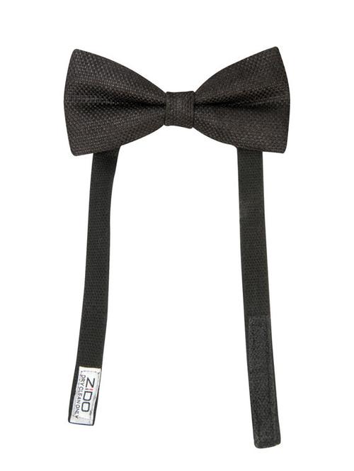 Black Woven Bow Ty - 13358101 - Very Small Image - 1