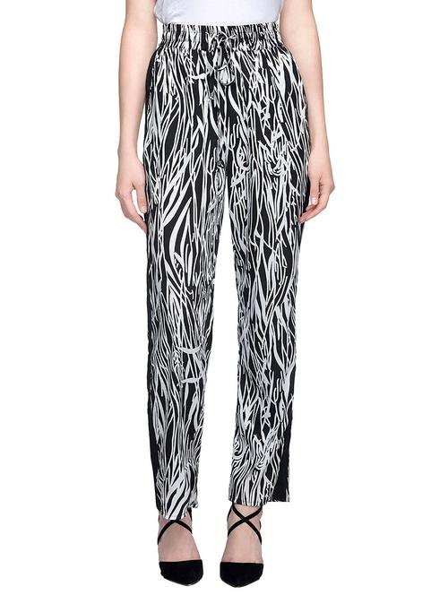 multicolored printed trouser - 13435510 - Very Small Image - 1