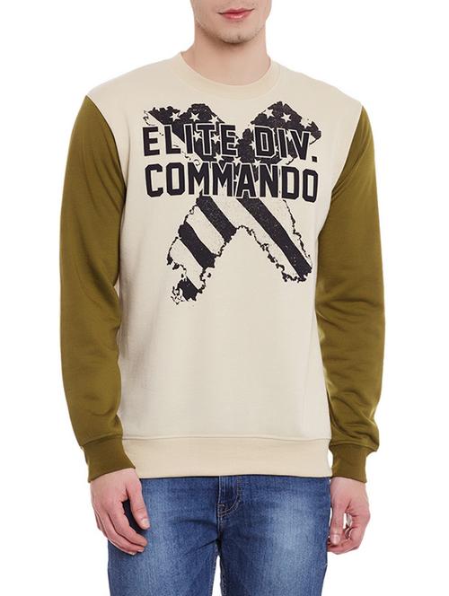 neutral printed polyester sweatshirt - 13445388 - Very Small Image - 1