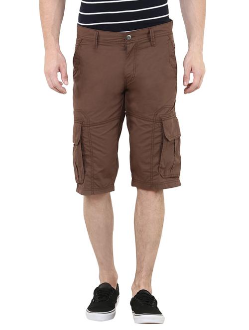 brown cotton three - fourth - 13446010 - Very Small Image - 1