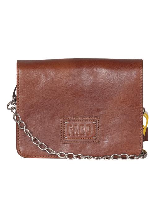 brown leather sling bag - 13453257 - Very Small Image - 1