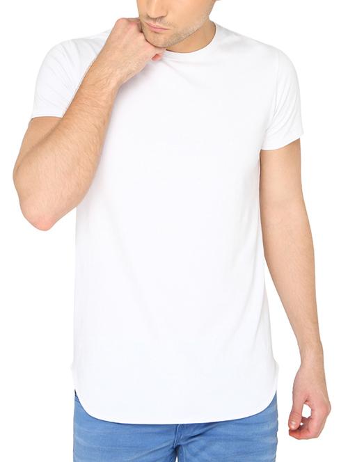 white cotton t-shirt - 13466229 - Very Small Image - 1