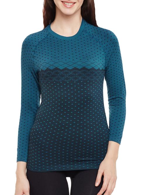 blue printed regular top - 13480272 - Very Small Image - 1