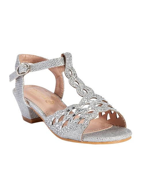 silver ankle strap  sandal - 13550824 - Very Small Image - 1