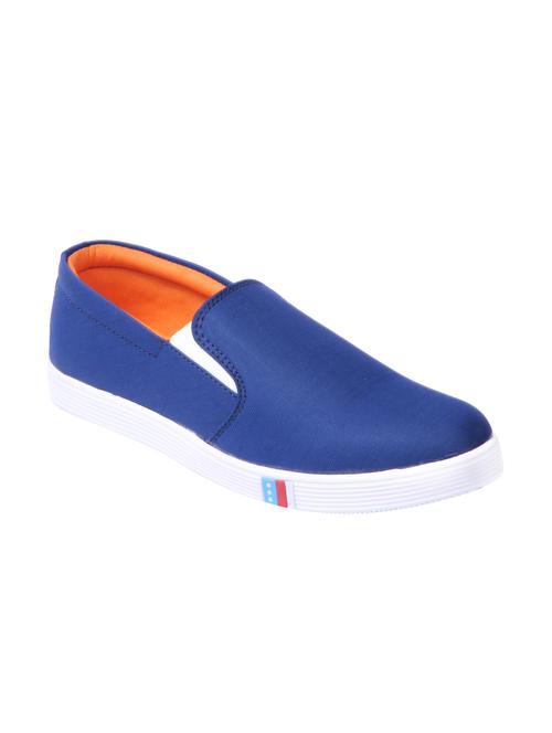 blue canvas casual slip on - 13602125 - Very Small Image - 1