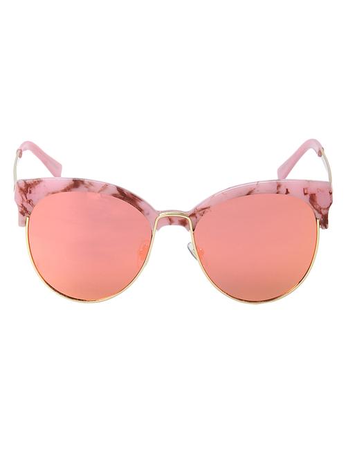 retro pink uv protected sunglasses - 13665719 - Very Small Image - 1