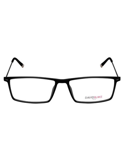 david blake black rectangular full rim eyeframe - 13690155 - Very Small Image - 1