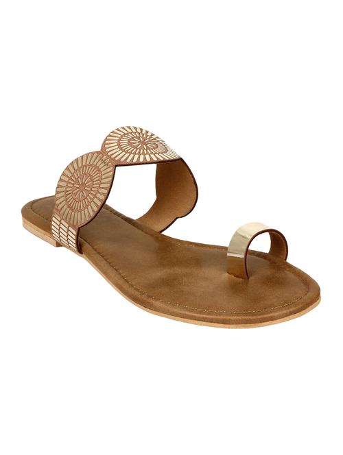 gold one toe sandal - 13699039 - Very Small Image - 1