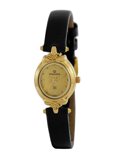 maxima gold dial watch for  women -  05706lmly - 13707614 - Very Small Image - 1
