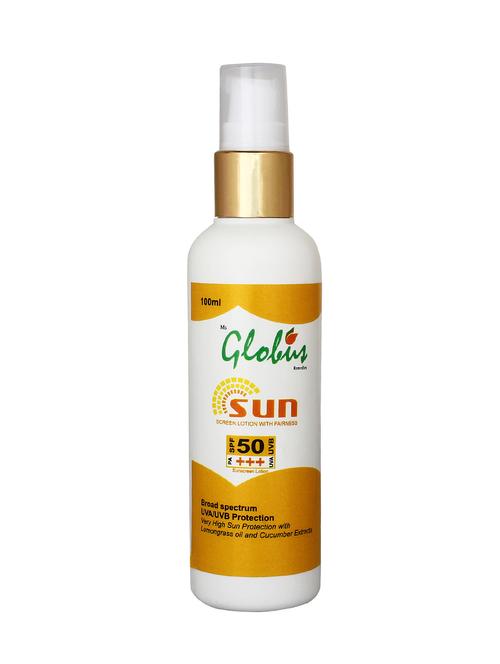 sunscreen with lemongrass and cucumber extracts.. - 13709392 - Standard Image - 0