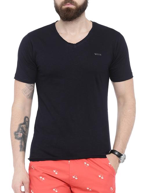 black cotton t-shirt - 13762967 - Very Small Image - 1