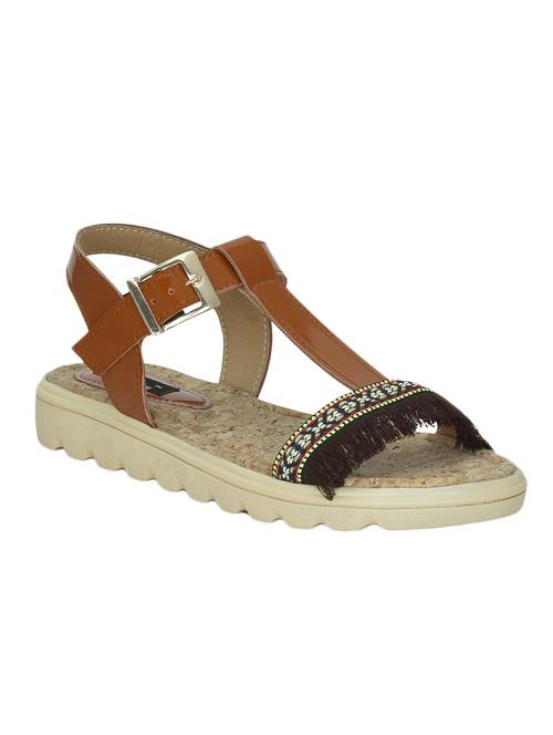tan ankle strap sandal - 13763864 - Very Small Image - 1