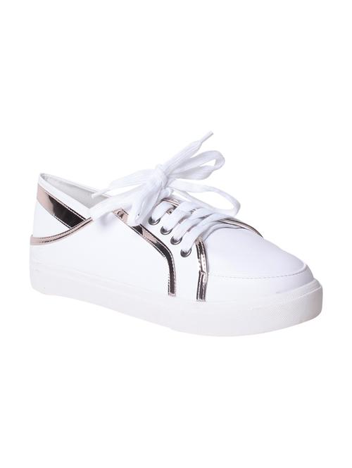 white lace-up sneaker - 13776397 - Very Small Image - 1