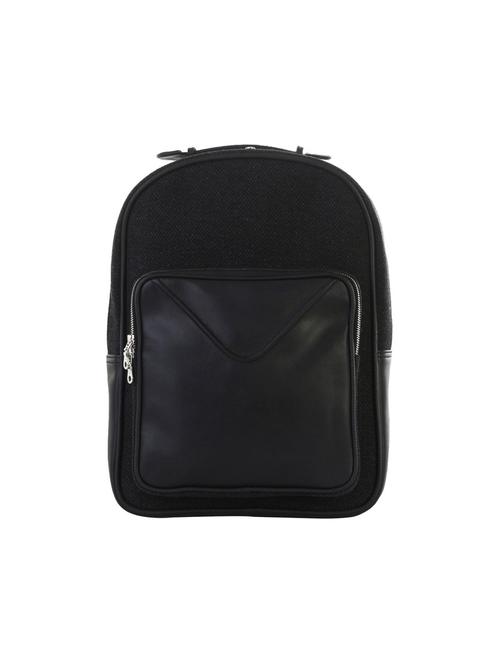 black leatherette backpack - 13779713 - Very Small Image - 1
