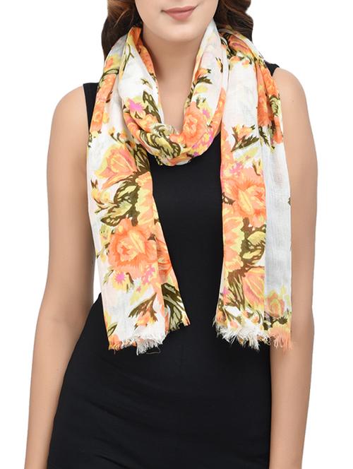 multi colored viscose stole - 13786567 - Very Small Image - 1