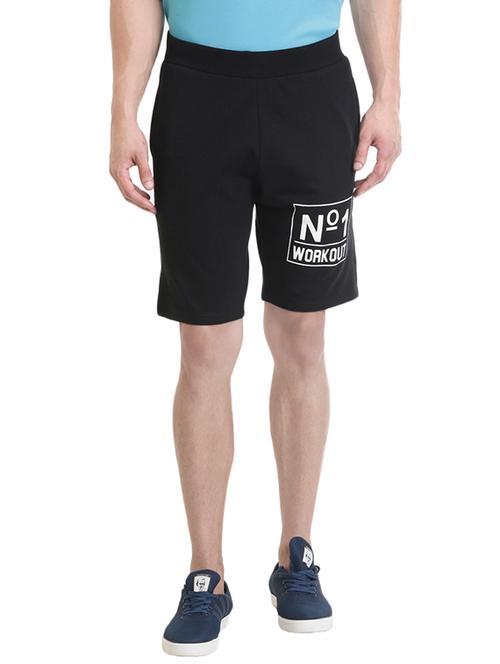 black cotton shorts - 13827852 - Very Small Image - 1