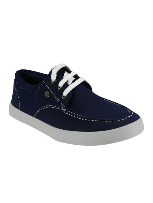 blue Canvas lace up sneaker - 13901720 - Very Small Image - 1