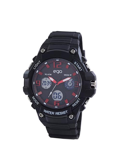maxima black dial digital watch for men - e-43791ppan - 13911572 - Very Small Image - 1