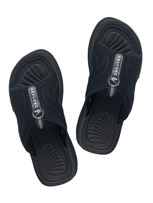 black mesh slip on flip flop - 13920613 - Very Small Image - 1